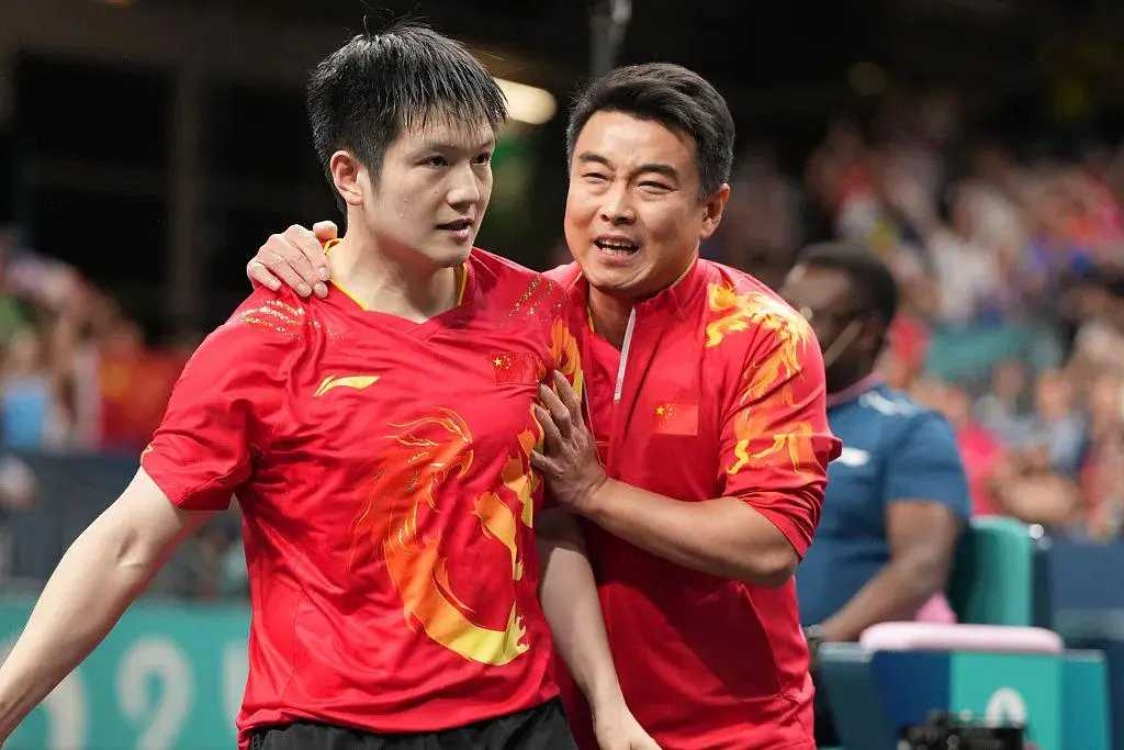 法国乒乓球队横扫瑞典乒乓球队，王皓爆发神勇