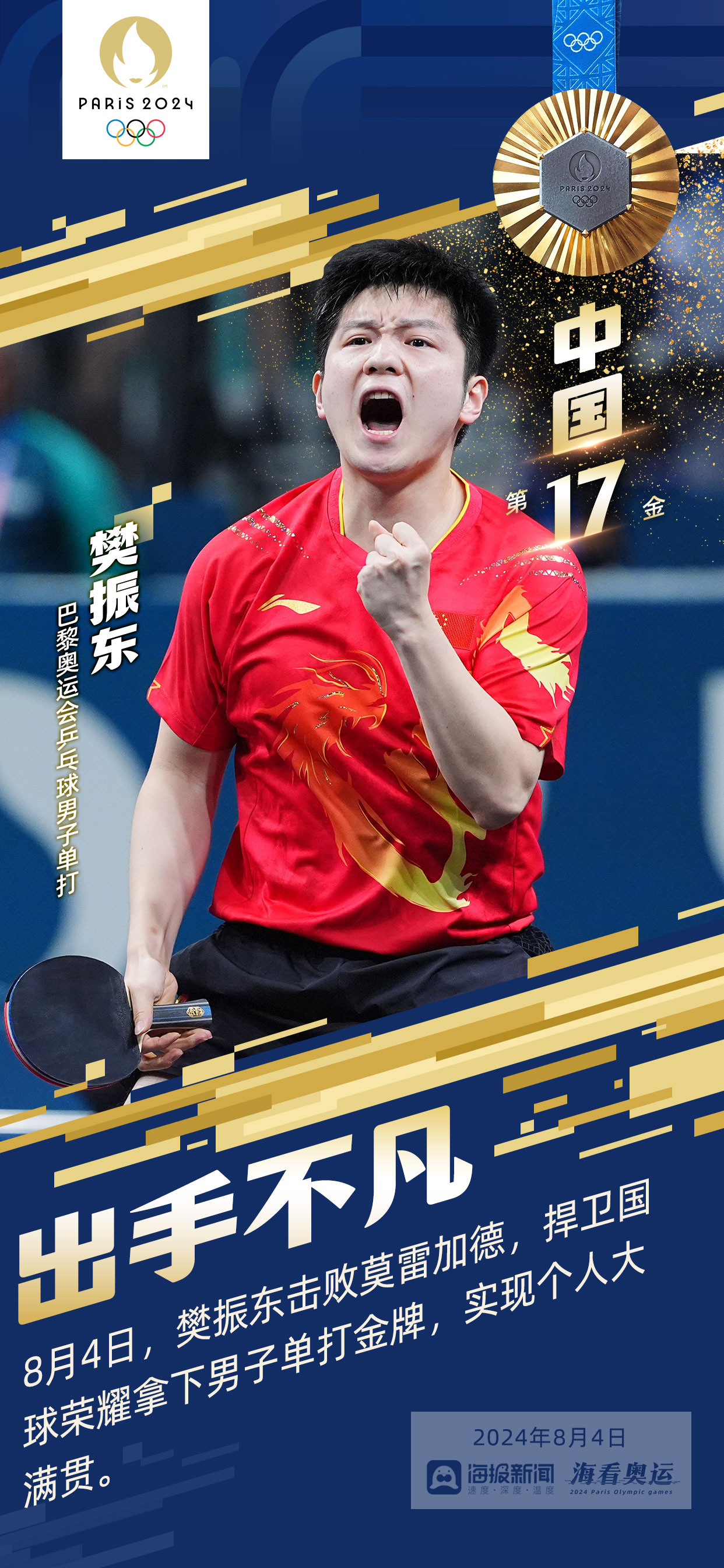 关于日本乒乓球队力克中国乒乓球队，樊振东关键制胜的信息