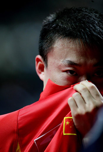 德国队轻取中国队，马琳刷新纪录