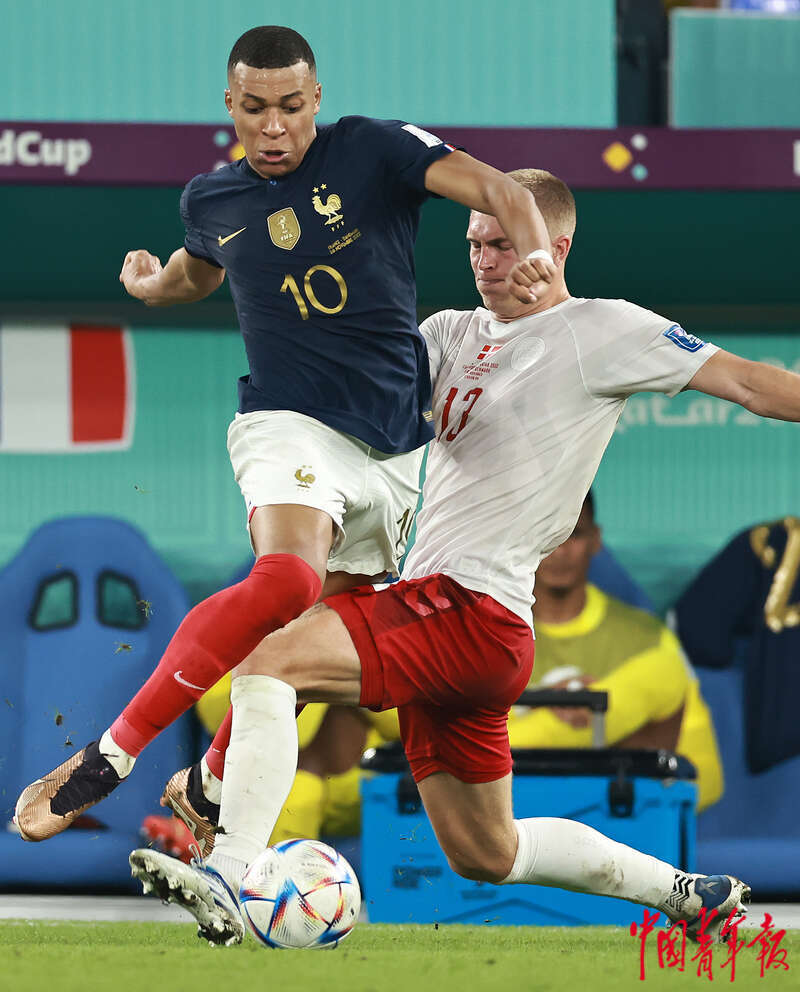 法国队逆转丹麦队，马琳统治全场