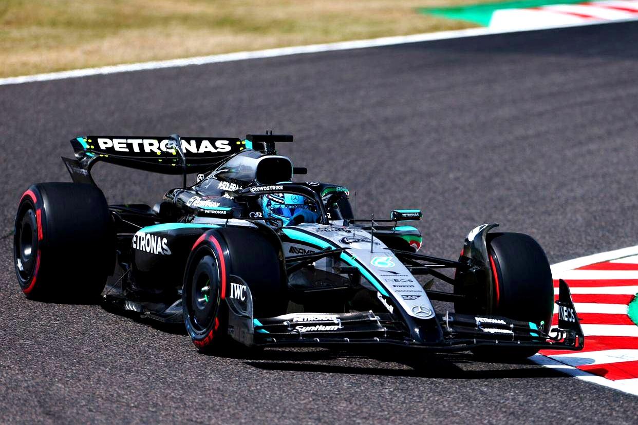 红牛车队鏖战索伯车队,拉塞尔刷新纪录 红牛车队鏖战索伯车队,拉塞尔刷新纪录